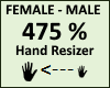 Hand Scaler 475%