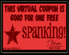 ~Vè®o~Spanking coupon