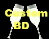 3DChampagne Glass popup