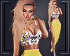 Slim Bralet Maxi Yellow