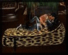 Leopard Kissing Couch