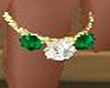 Wedding Ring Gld Emerald