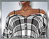 B* Lazy Blouse  Plaid
