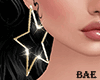 B| Gold Star Earrings