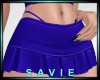 SAV Blue Mini Skirt