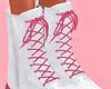 School Boots Pink