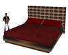 Red/Brown Poseless bed