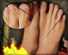 Realistic feet
