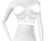 {YNRI} Lace Corset White