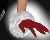 Red Fur Gloves
