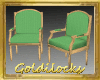 Green Twin Chairs