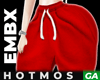 EMBX Red Joggers