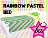 (BA) Rainbow Pastel Bed