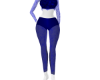 dentelle bleu