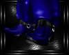 b blue steampunk boots M