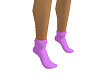 Pastel Purple Pj Socks