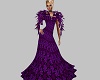 Feathered Formal Gown V3