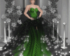 Princess dress full gree