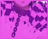 Purple Spiked Collar