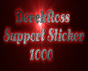 1000 SUPPORT STICKER