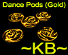 ~KB~ Dance Pods (Gold)