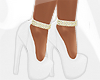 ! White Glam Heels