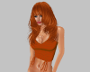 ORANGE STRIPED CROP TOP