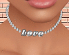 Silver Necklaces Love