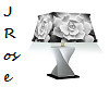 Black&White Flower Lamp
