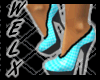 [WX] Neon Blue Shoes