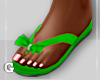 Lime Biw Sandals