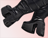 High Boots Black Leather