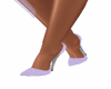Shoes purple &diamond