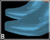 Light Teal Formal Shoes