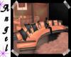 Peachy Curve Couch