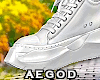 Ⱥ"  White Sneaker
