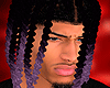 𝙤. Long Purple Braids