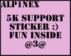 Support Sticker