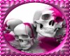 bloody pink skulls