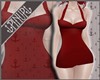 K| Pinup Swimsuit Red