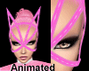 Cat mask ANI - pink