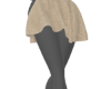 NZ Beige Pleated Skirt