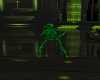 Green Skeleton Twerking