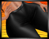 LS~SATIN BLACK LEGGINGS