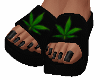Weed Slide Sandals F