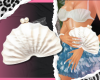 nc | pearl shell clutch