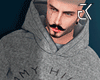 Gray Hooded Sweatshirt