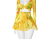 J-Cute duck yellow dress