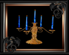 Blue and Gold CandleAbra