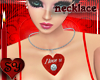 [SY]Red Vday Necklace
